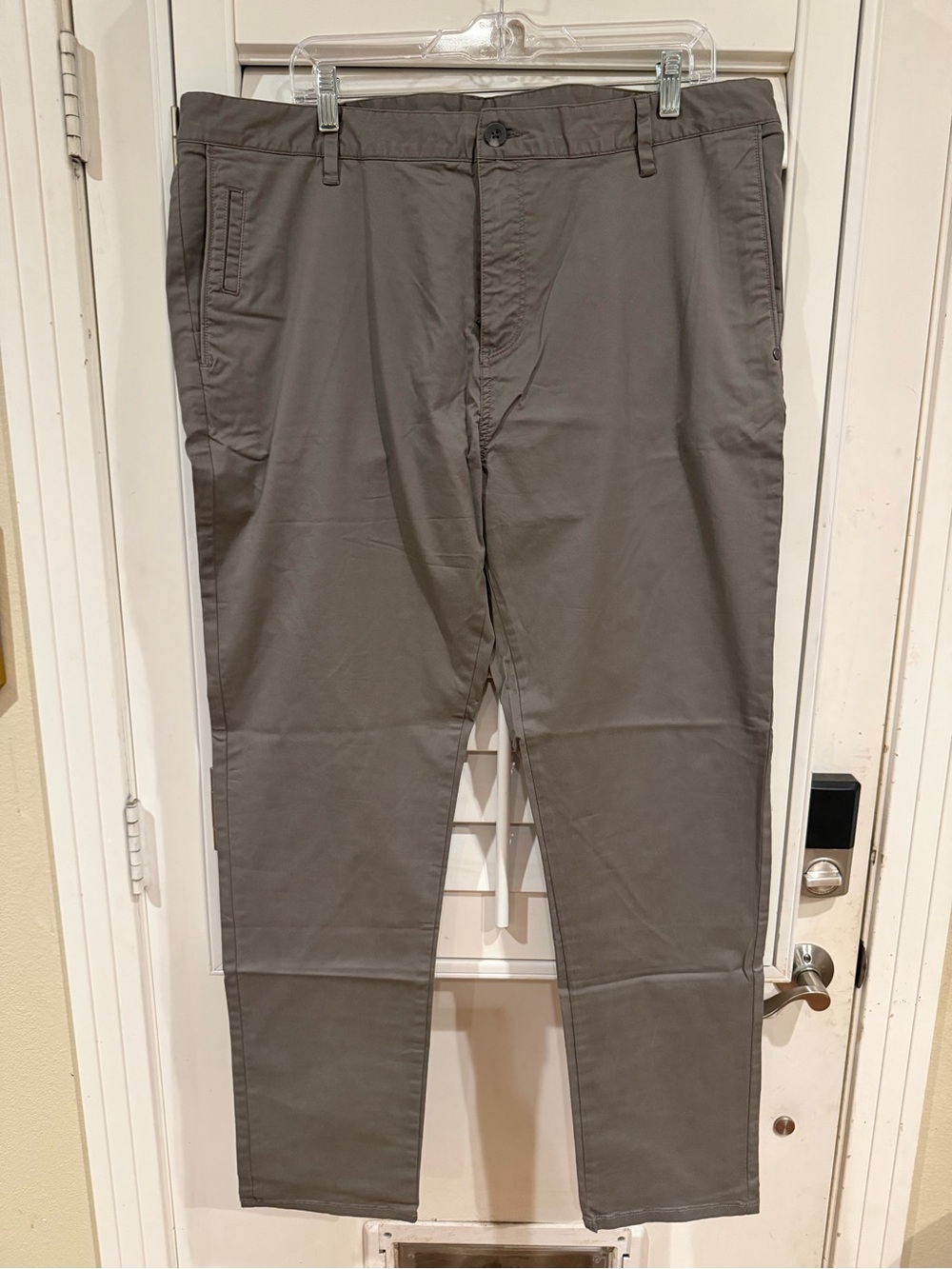 Vuori Men's Gray Chino Pants - Slim Casual Staple
